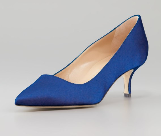 blue women dress shoes