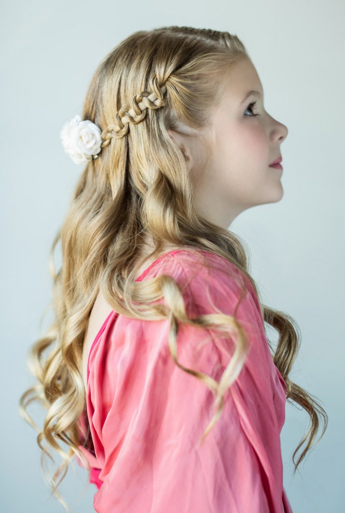 9 Beautiful Flower Girl Hairstyles 